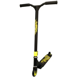 Black Dragon® Stunt Scooter • ROAD RAGE • Noir/Citron vert