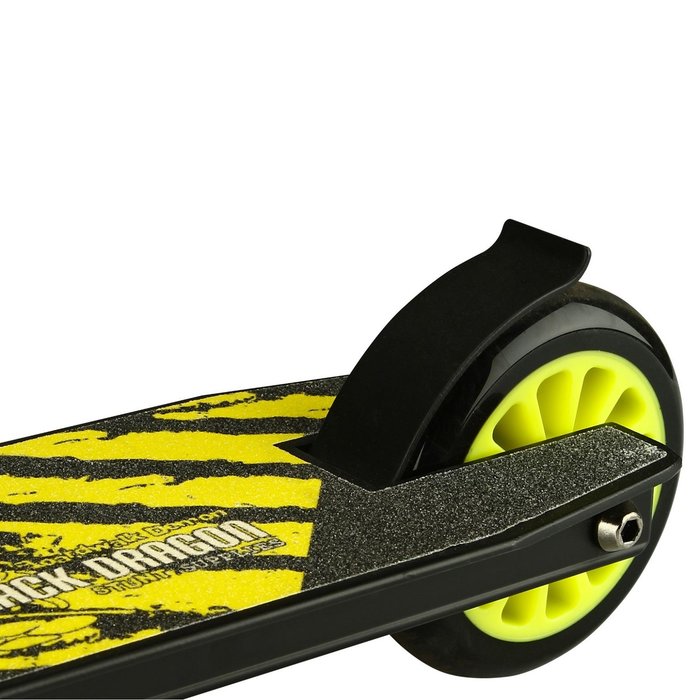 Black Dragon® Black Dragon® - Stunt Scooter • ROAD RAGE • Zwart/Lime