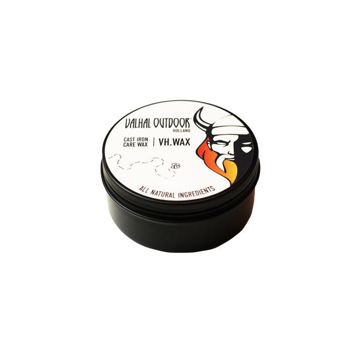 Valhal Outdoor Valhal Outdoor - Verzorgings-  en inbrand Wax voor Gietijzer - 160 gr