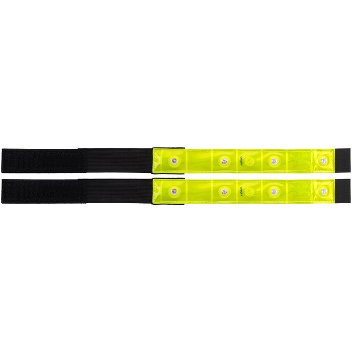 Avento® Avento® - Sports Armband Reflective with LED Lights • Set 2 Pieces • Yellow