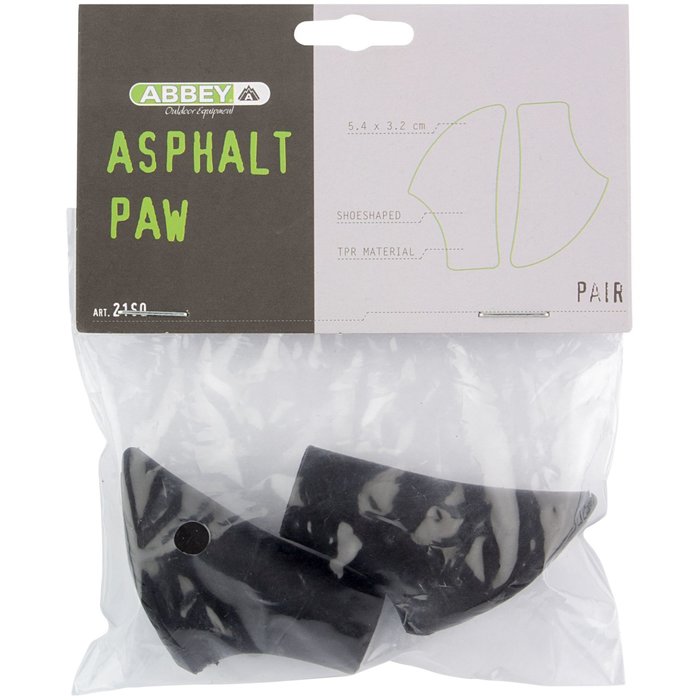 Abbey Camp® Abbey Camp® - Endkappe Nordic Walking TPR • LAUSANNE-002 • Schwarz