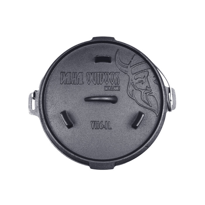 Valhal Outdoor Valhal Outdoor - Dutch Oven - 6,1  Liter - Met Pootjes