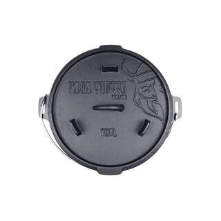 Valhal Outdoor Dutch Oven - 8 Liter - mit Beinen