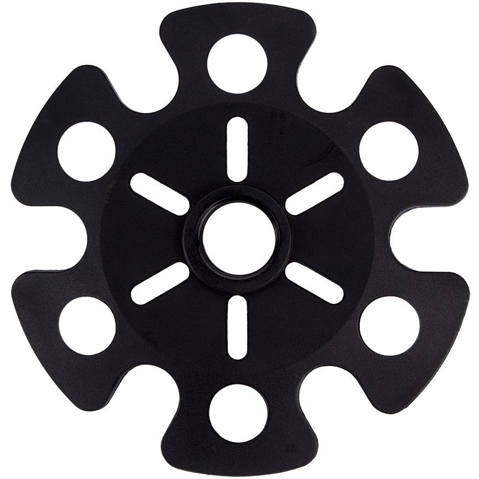 Abbey Camp® Abbey Camp® - Schneescheibe für Gehstock • SAPPORO-002 • Schwarz