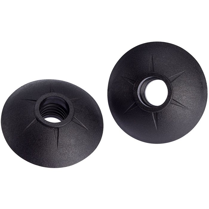 Abbey Camp® Abbey Camp® - Trekking Disk for Walking Stick • HOKKAIDO-002 • Black