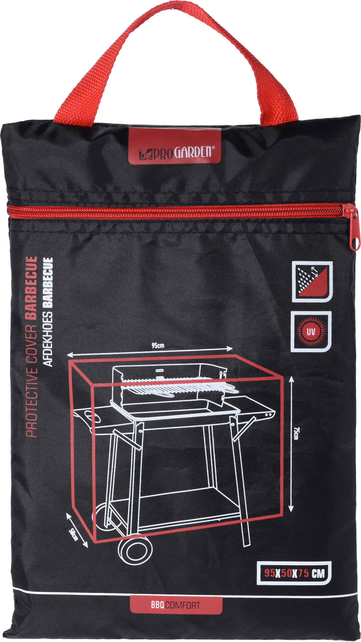 Barbecue Afdekhoes Rechthoekig 95 x 50 x 75 cm Barbecue Afdekhoes Rechthoekig 95 x 50 x 75 cm