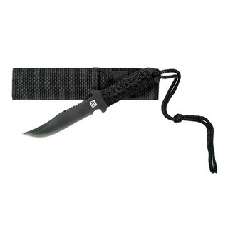 101 INC Combat Messer - Recon 7“ - Modell B - Schwarz
