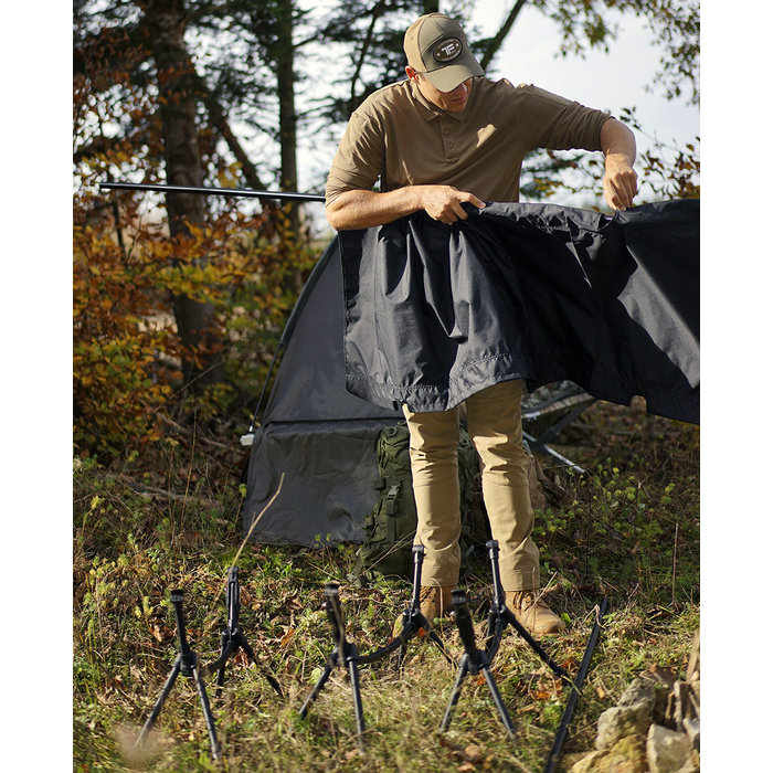 Fosco Industries Fosco - Field Bed Lightweight -Black