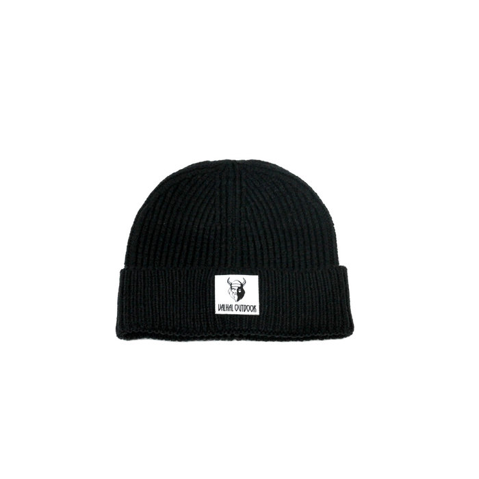 Valhal Outdoor Valhal Outdoor - Chapeau Beany avec logo - Noir