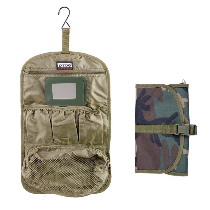 Fosco Industries  Fosco Industries - Toiletry Bag Small - Woodland
