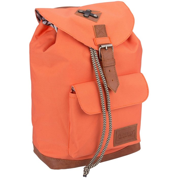 Abbey Camp® Abbey Camp® - Backpack • DAILY SATCHEL • Peach/Anthracite