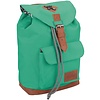 Abbey Camp® Backpack • DAILY SATCHEL • Emerald/Anthracite