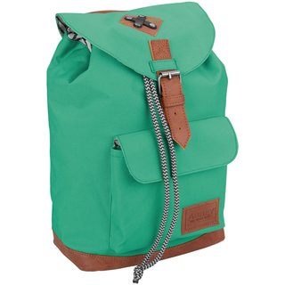 Abbey Camp® Backpack • DAILY SATCHEL • Emerald/Anthracite