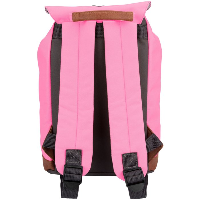 Abbey Camp® Abbey Camp® - Rugzak • DAILY SATCHEL • Roze/Grijs