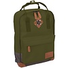 Abbey Camp® Rucksack Small • BLOC • Armeegrün/Anthrazit