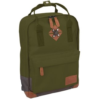 Abbey Camp® Abbey Camp® - Rugzak Small • BLOC • Legergroen/Antraciet