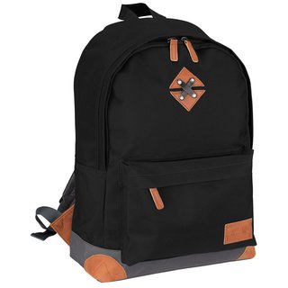 Abbey Camp® Abbey Camp® - Rugzak • CLASSIC • Zwart/Grijs