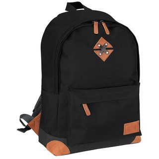 Abbey Camp® Abbey Camp® - Rugzak • CLASSIC • Zwart/Antraciet