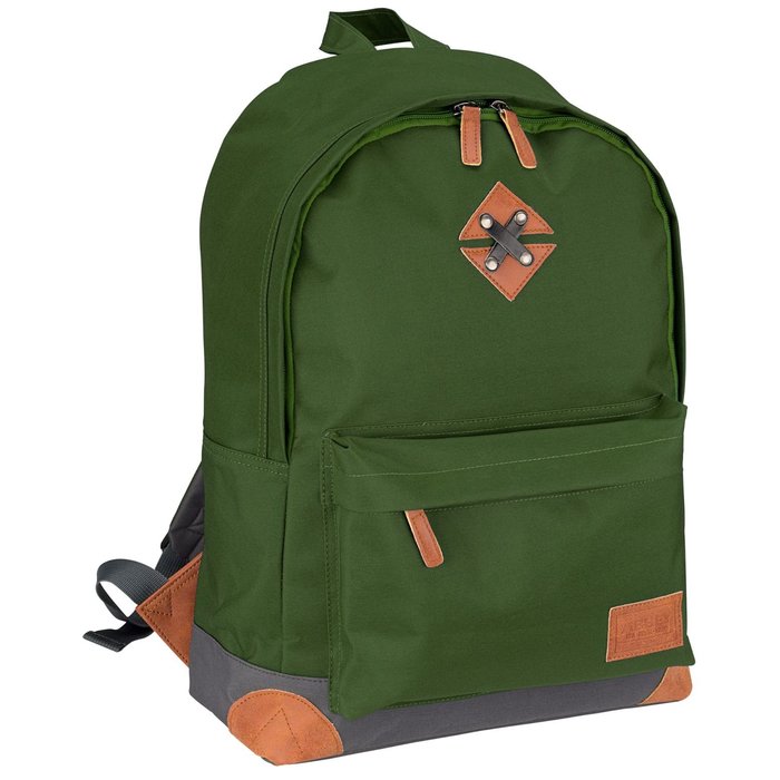 Abbey Camp® Abbey Camp® - Sac à dos • CLASSIC • Vert armée/Gris