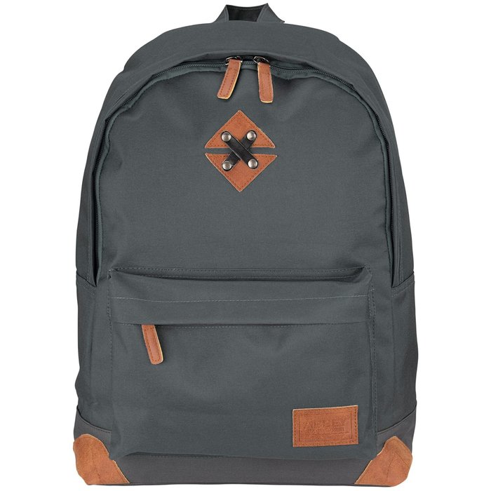 Abbey Camp® Abbey Camp® - Sac à dos • CLASSIC • Gris clair/Gris