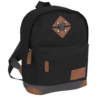 Abbey Camp® Backpack • SMALL • Black/Grey
