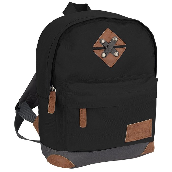 Abbey Camp® Abbey Camp® - Sac à dos • SMALL • Noir/Gris