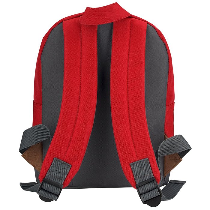 Abbey Camp® Abbey Camp® - Sac à dos • SMALL • Rouge/Gris