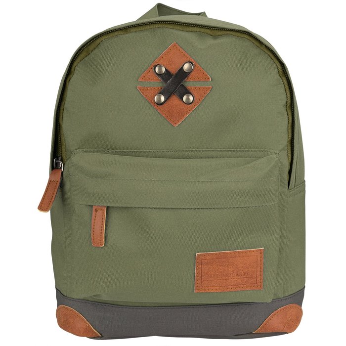 Abbey Camp® Abbey Camp® - Sac à dos • SMALL • Vert armée/Anthracite