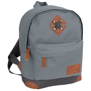 Abbey Camp® Abbey Camp® - Rugzak • SMALL • Grijs/Antraciet