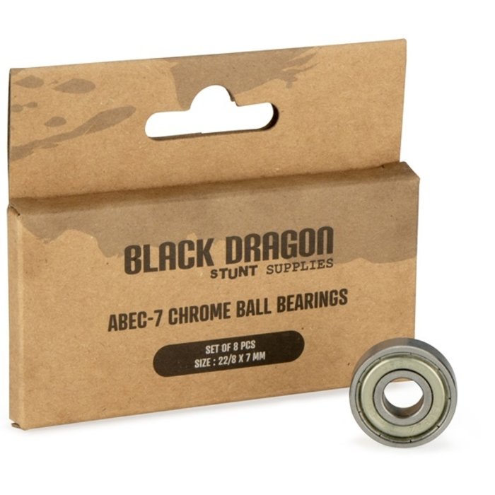 Black Dragon® Black Dragon® - Ball bearings ABEC 7 • CHROME 8ST • Chrome