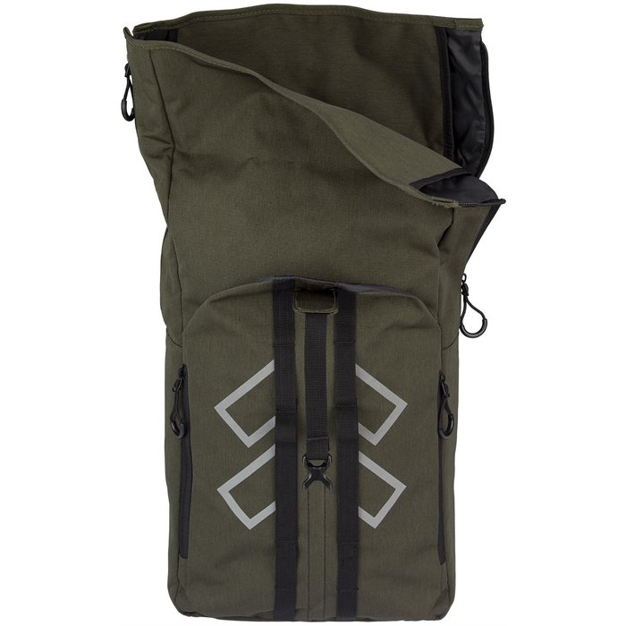 Abbey Camp® Abbey Camp® - Active Outdoor Messenger Pack • X-JUNCTION 18L • Armeegrün/Schwarz