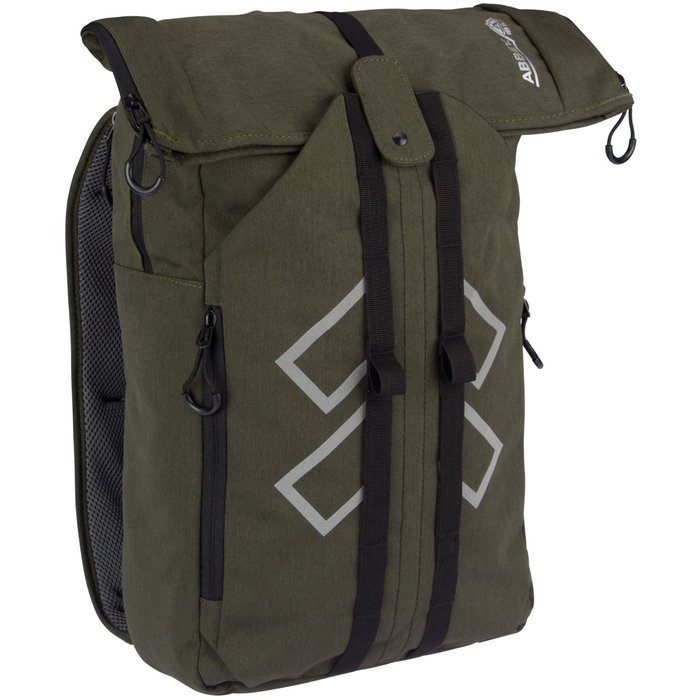 Abbey Camp® Abbey Camp® - Active Outdoor Messenger Pack • X-JUNCTION 18L • Armeegrün/Schwarz