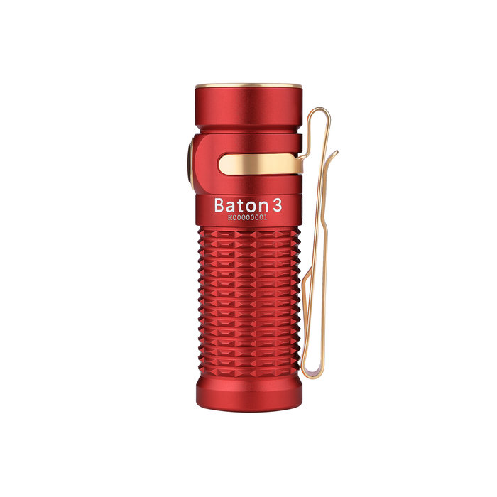 Olight Olight - Zaklamp - Baton 3 Premium Kit - Red - Max 1200 Lumen