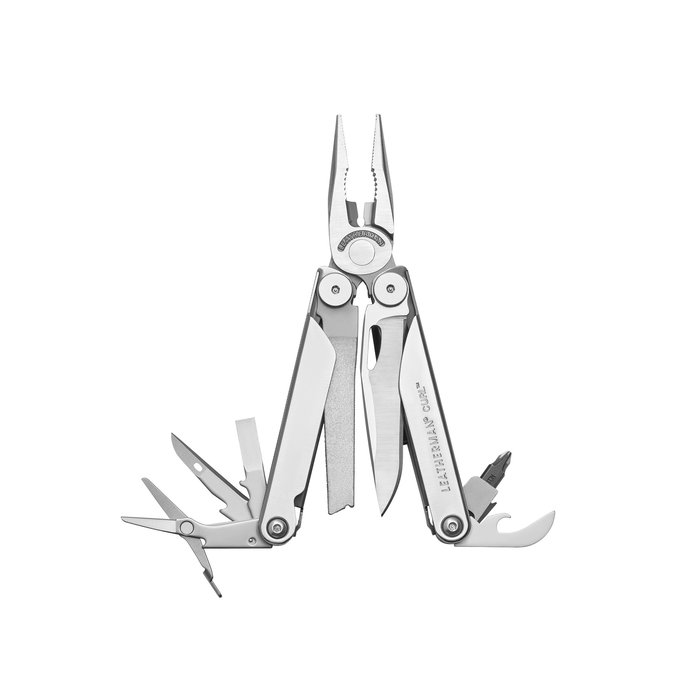 Leatherman Leatherman - Curl Multitool Stainless + Nylon Hoesje Zwart