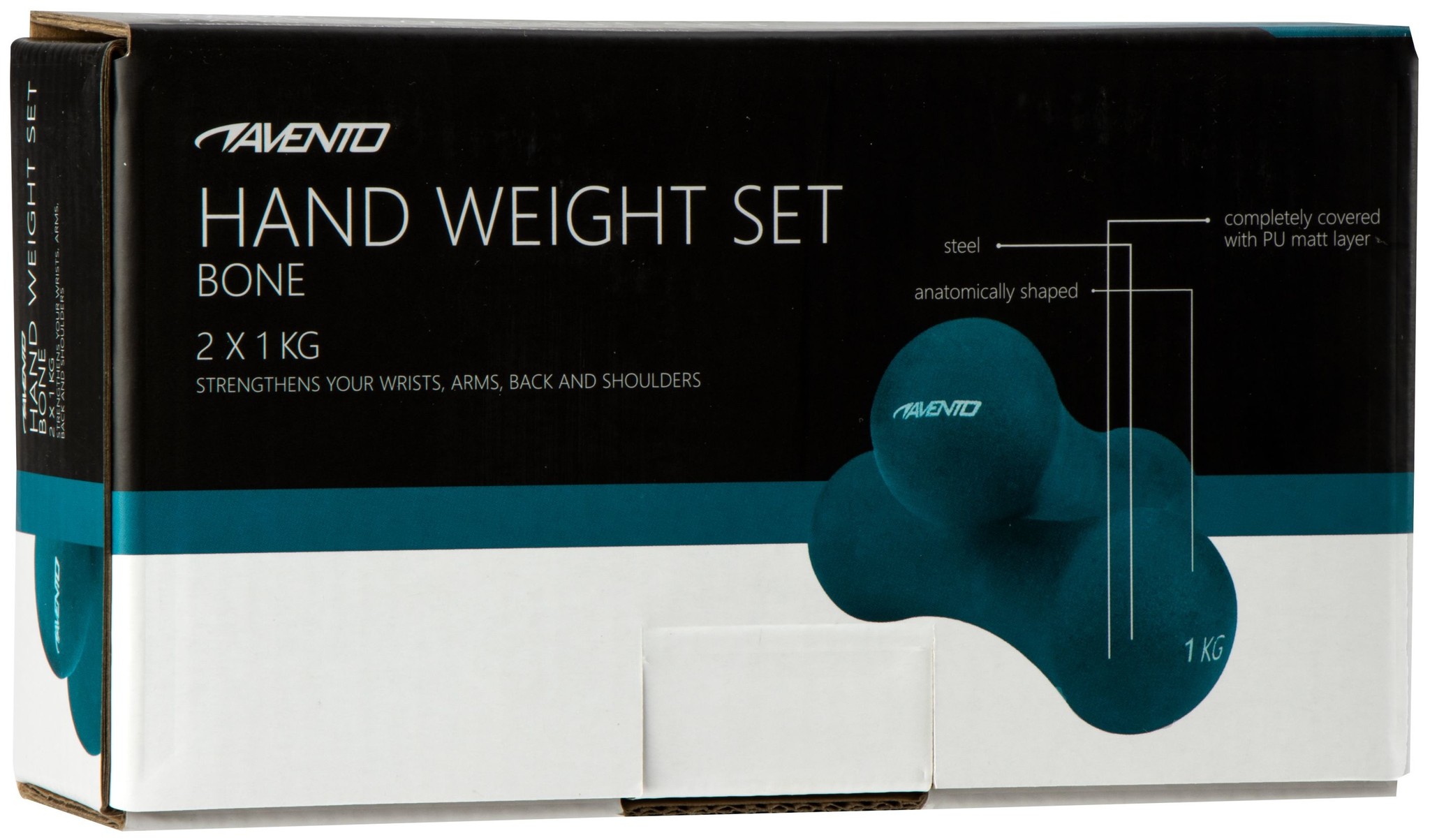 Avento® Avento® - Handgewicht Set Bone - 2 x 1 Kg