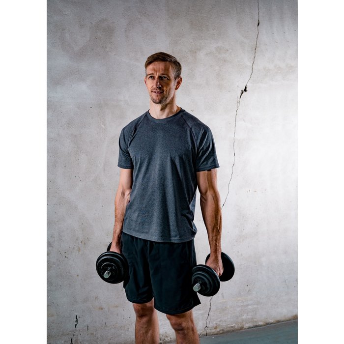 Avento® Avento® - Halter Verstellbarer Stahl • 15 KG • Schwarz