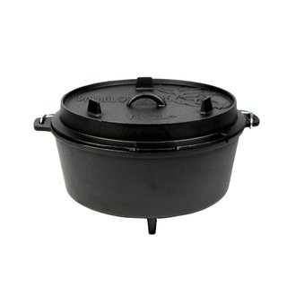 Valhal Outdoor Dutch Oven 12 Liter - With Feet