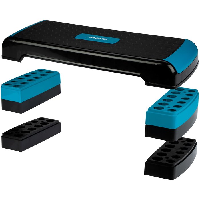 Avento® Avento® - Fitness Stepbank • Large • Black/Blue