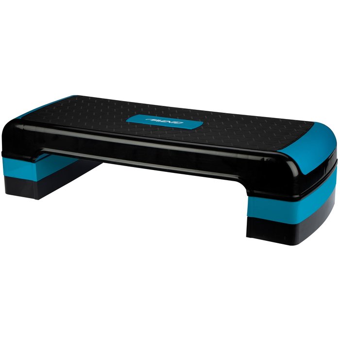 Avento® Avento® - Fitness Stepbank • Grande • Noir/Bleu
