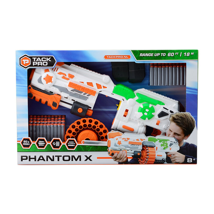 Tack Pro® Tack Pro® - Phantom I met 80 darts - 70 cm