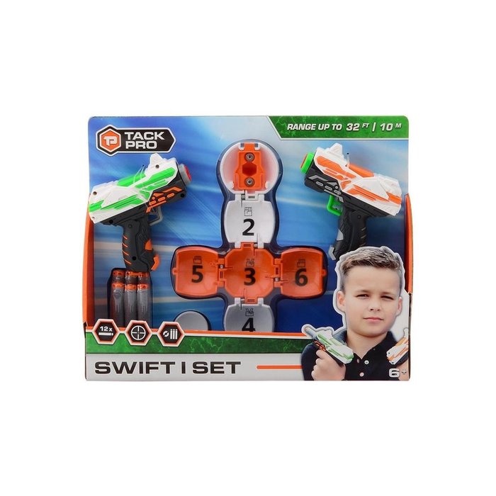 Tack Pro® Tack Pro® - Swift I set met 12 darts en target bal - 11cm