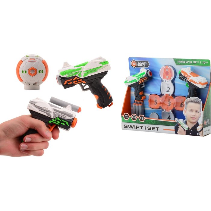 Tack Pro® Tack Pro® - Swift I Set mit 12 Darts und Target Ball - 11 cm