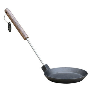 The Windmill Campfire frying pan - cast iron - Short handle