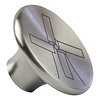 The Windmill Bouton de couverture premium «moulin à vent» - acier inoxydable