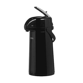 Thermos Pichets à pompe - 1,3 litre - Noir