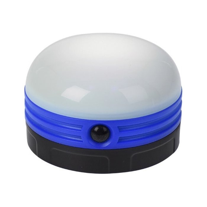 Redcliffs Camping lamp with pendant and magnet - Ø 7.7 cm - Blue