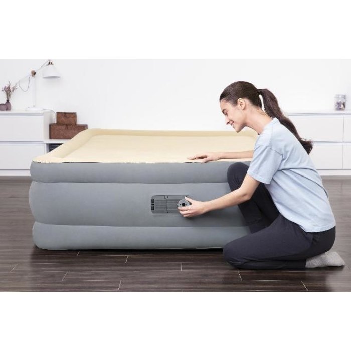 Bestway Bestway - Lit à air - Tritech Cruscify Top 46 cm Queen AC - 2 personnes