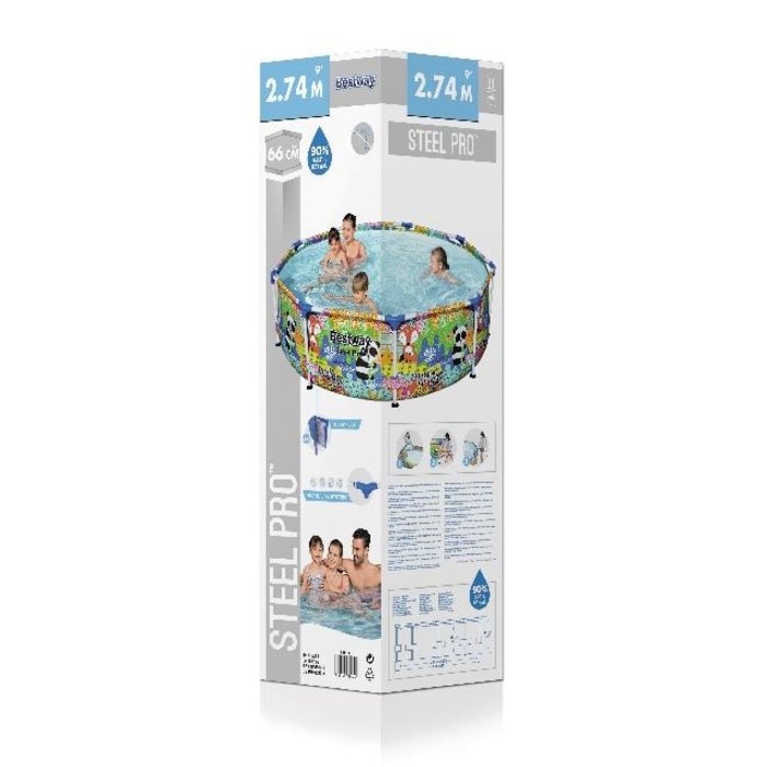 Bestway Bestway - Piscine - Steel Pro Animaux - Environ 274