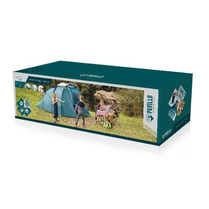 Bestway Pavillo Bestway - Pavillo - Zelt - Family Dome X4 mit Sonnensegel - 4 Personen
