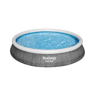 Bestway Swimming pool - Fast Set Rattan - Set with Filter Pump - Round 396
